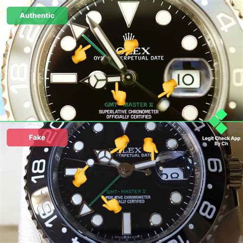 real vs fake rolex gmt master ii|rolex gmt master ii bruce wayne.